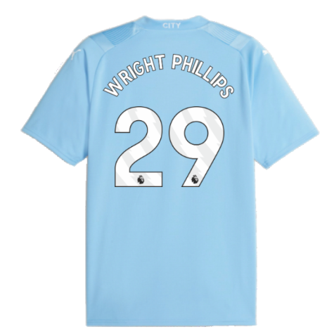 2023-2024 Man City Home Shirt (WRIGHT PHILLIPS 29)