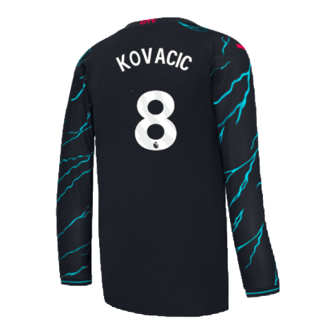 2023-2024 Man City Long Sleeve Third Shirt (KOVACIC 8)
