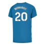 2023-2024 Man City Pre-Match Jersey (Lake Blue) - Kids (BERNARDO 20)