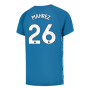 2023-2024 Man City Pre-Match Jersey (Lake Blue) (MAHREZ 26)