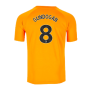 2023-2024 Man City Pre-Match Jersey (Orange) (GUNDOGAN 8)