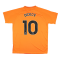 2023-2024 Man City Pre-Match Jersey (Orange) - Kids (DICKOV 10)