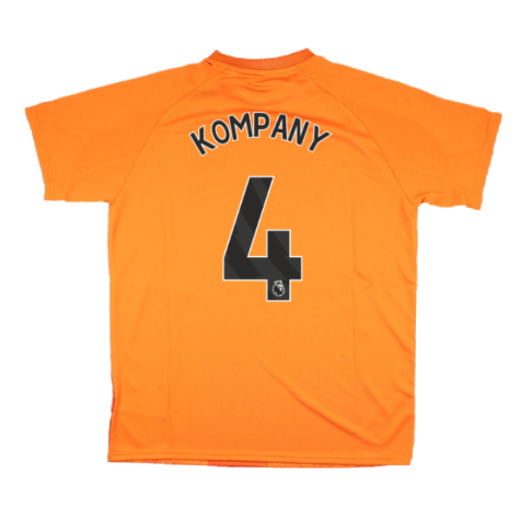 2023-2024 Man City Pre-Match Jersey (Orange) - Kids (KOMPANY 4)