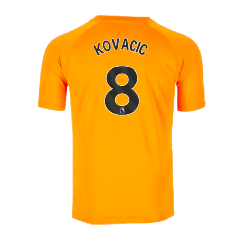 2023-2024 Man City Pre-Match Jersey (Orange) (KOVACIC 8)