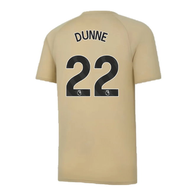 2023-2024 Man City Prematch SS Jersey (Granola) (DUNNE 22)