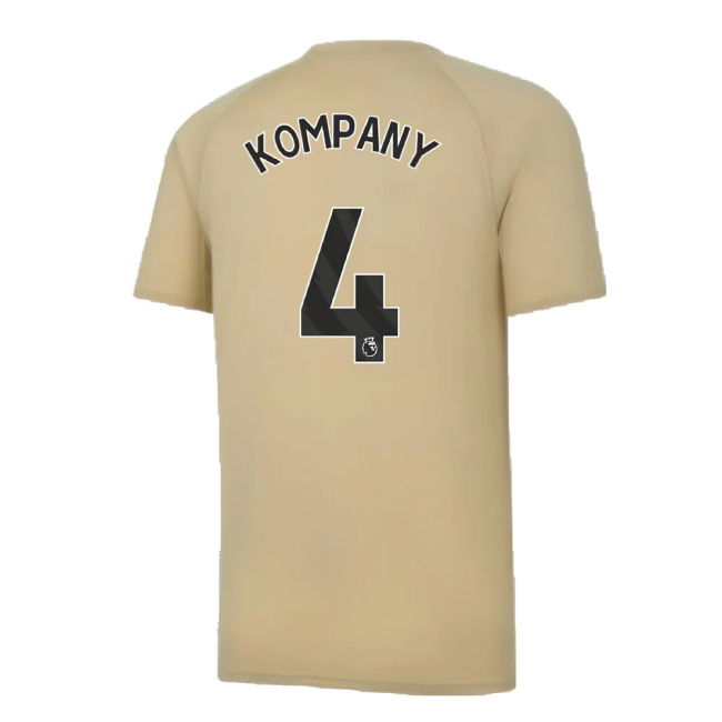 2023-2024 Man City Prematch SS Jersey (Granola) (KOMPANY 4)