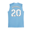 2023-2024 Man City Sleeveless Training Jersey (Light Blue) (BERNARDO 20)