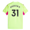 2023-2024 Man City SS Goalkeeper Shirt (Yellow) (Ederson M 31)