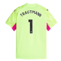 2023-2024 Man City SS Goalkeeper Shirt (Yellow) (Trautmann 1)
