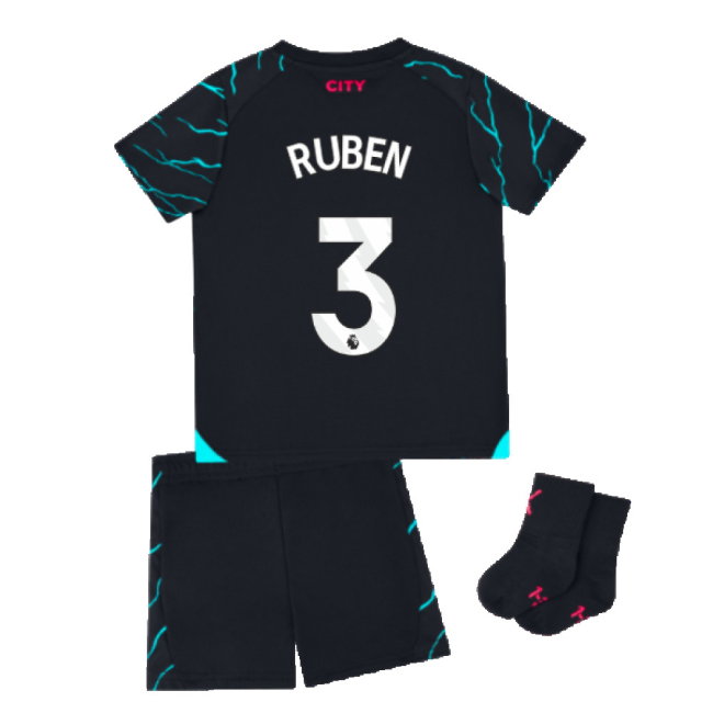 2023-2024 Man City Third Baby Kit (RUBEN 3)
