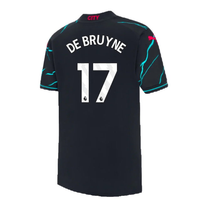 2023-2024 Man City Third Mini Kit (DE BRUYNE 17)
