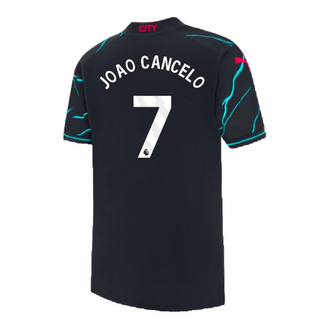 2023-2024 Man City Third Mini Kit (JOAO CANCELO 7)