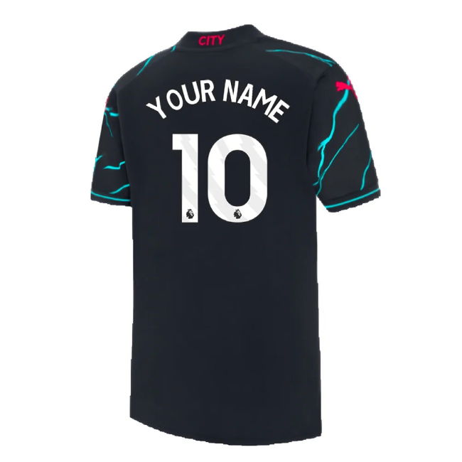 2023-2024 Man City Third Mini Kit (Your Name)