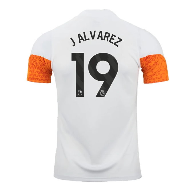 2023-2024 Man City Training Jersey (Marble) (J ALVAREZ 19)
