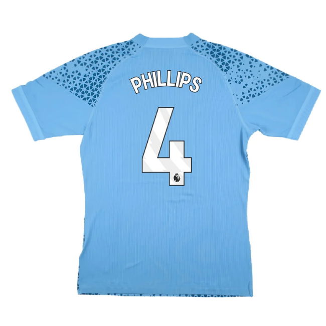 2023-2024 Man City Training Jersey Pro (Light Blue) (PHILLIPS 4)