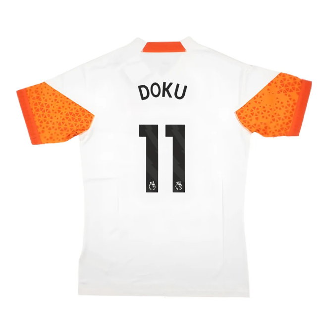 2023-2024 Man City Training Jersey Pro (Marble) (Doku 11)