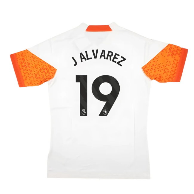 2023-2024 Man City Training Jersey Pro (Marble) (J ALVAREZ 19)
