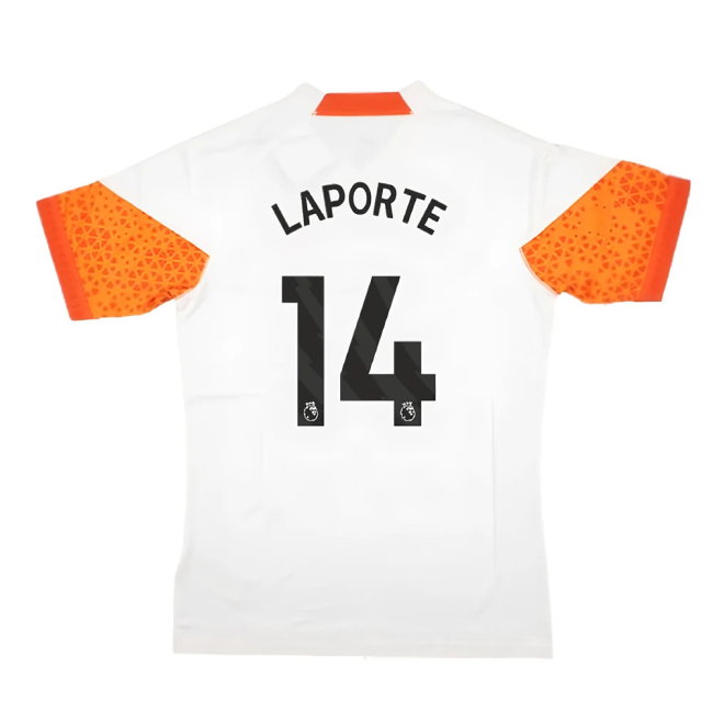 2023-2024 Man City Training Jersey Pro (Marble) (LAPORTE 14)