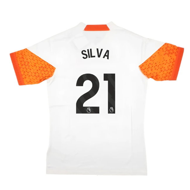 2023-2024 Man City Training Jersey Pro (Marble) (SILVA 21)