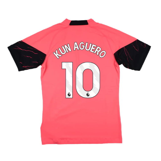 2023-2024 Man City Training Jersey Pro (Sunset Glow) (KUN AGUERO 10)