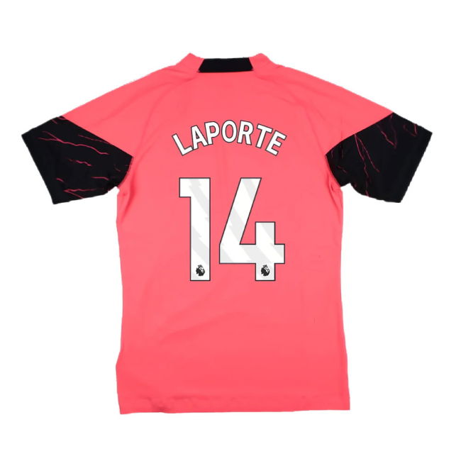 2023-2024 Man City Training Jersey Pro (Sunset Glow) (LAPORTE 14)