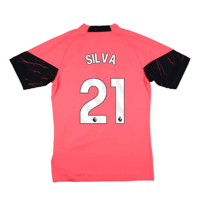 2023-2024 Man City Training Jersey Pro (Sunset Glow) (SILVA 21)