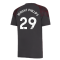 2023-2024 Man City Training Jersey (Strong Grey) - Kids (WRIGHT PHILLIPS 29)