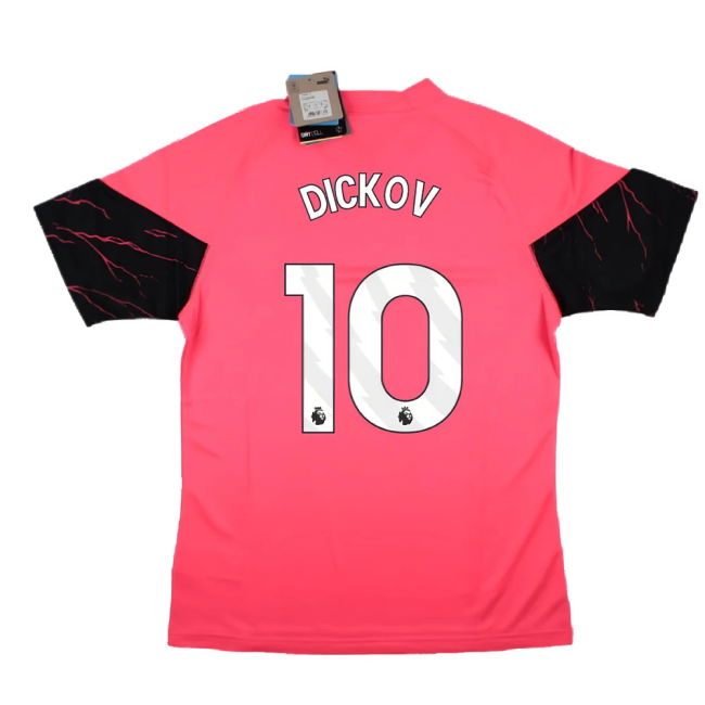 2023-2024 Man City Training Jersey (Sunset Glow) (DICKOV 10)