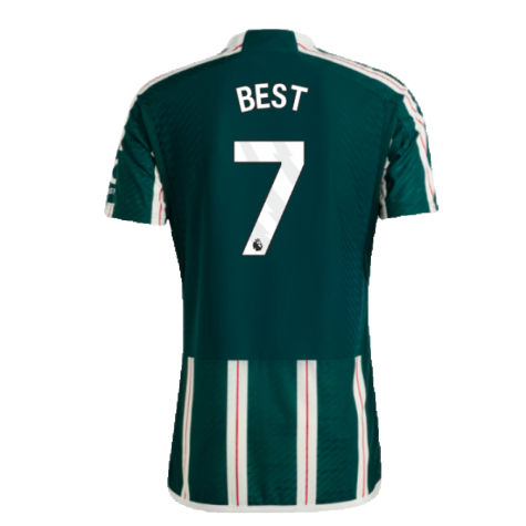 2023-2024 Man Utd Authentic Away Shirt (Best 7)
