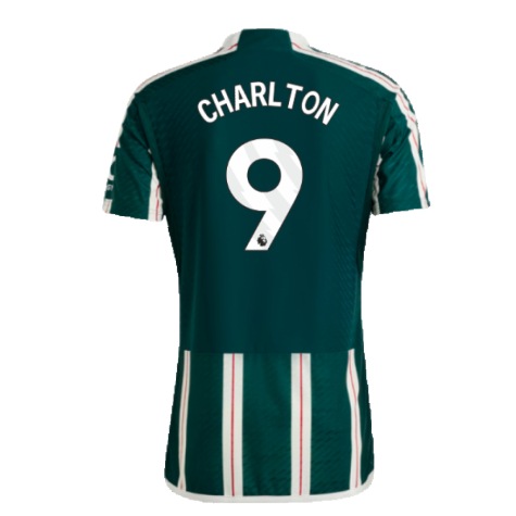 2023-2024 Man Utd Authentic Away Shirt (Charlton 9)
