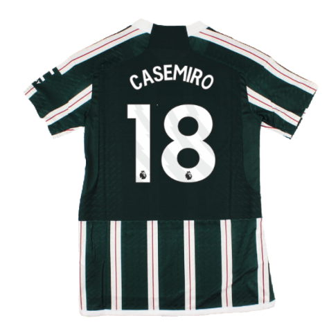 2023-2024 Man Utd Authentic Away Shirt (Ladies) (Casemiro 18)
