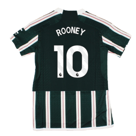 2023-2024 Man Utd Authentic Away Shirt (Ladies) (Rooney 10)