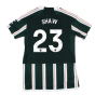 2023-2024 Man Utd Authentic Away Shirt (Ladies) (Shaw 23)