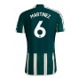 2023-2024 Man Utd Authentic Away Shirt (Martinez 6)