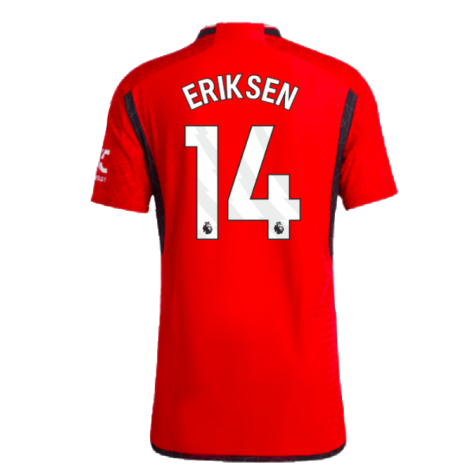 2023-2024 Man Utd Authentic Home Shirt (Eriksen 14)