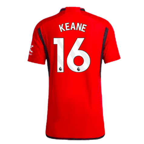 2023-2024 Man Utd Authentic Home Shirt (Keane 16)