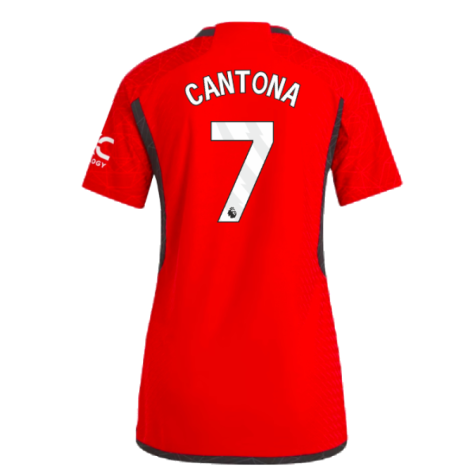 2023-2024 Man Utd Authentic Home Shirt (Ladies) (Cantona 7)