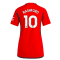 2023-2024 Man Utd Authentic Home Shirt (Ladies) (Rashford 10)