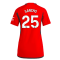 2023-2024 Man Utd Authentic Home Shirt (Ladies) (Sancho 25)