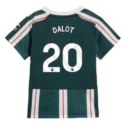 2023-2024 Man Utd Away Baby Kit (Dalot 20)
