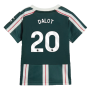 2023-2024 Man Utd Away Baby Kit (Dalot 20)