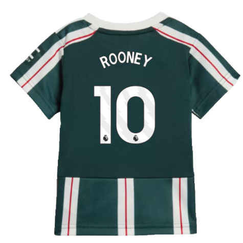 2023-2024 Man Utd Away Baby Kit (Rooney 10)