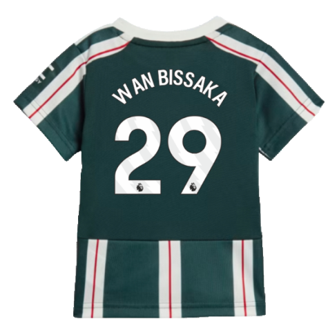 2023-2024 Man Utd Away Baby Kit (Wan Bissaka 29)