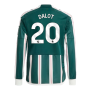 2023-2024 Man Utd Away Long Sleeve Shirt (Kids) (Dalot 20)