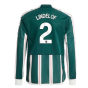 2023-2024 Man Utd Away Long Sleeve Shirt (Kids) (Lindelof 2)