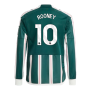 2023-2024 Man Utd Away Long Sleeve Shirt (Kids) (Rooney 10)