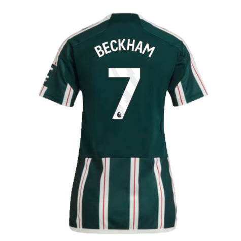 2023-2024 Man Utd Away Shirt (Ladies) (Beckham 7)