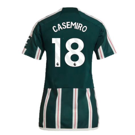 2023-2024 Man Utd Away Shirt (Ladies) (Casemiro 18)