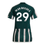 2023-2024 Man Utd Away Shirt (Ladies) (Wan Bissaka 29)