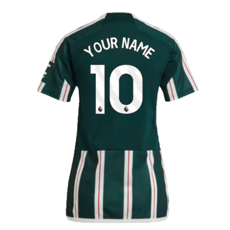 2023-2024 Man Utd Away Shirt (Ladies) (Your Name)